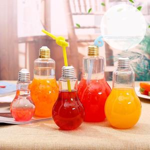 ถ้วยหลอดไฟ LED กระพริบ16ออนซ์500มล. สำหรับเครื่องดื่มพร้อมหลอดปากกว้างขวดหลอดไฟพลาสติกสำหรับงานเลี้ยงเด็ก - Product Image 1