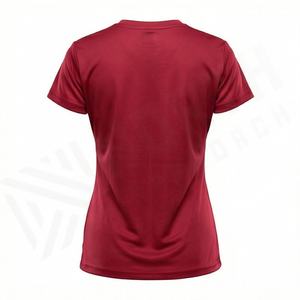 Camisetas de calidad para mujer hechas de poliéster, personalizadas, con cuello redondo, para uso casual, ropa de moda. - Product Image 2