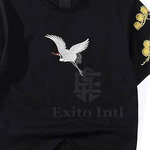 Camiseta de Hombre de Alta Calidad con Bordado, 100% Algodón, Estilo Urbano, Camiseta Minimalista con Bordado Premium - Product Image 5