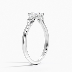 BOJ <b>Ring</b> 079 Oval Cut 925 <b>Silver</b> Halo Prong Stone <b>Solitaire</b> Diamond <b>Ring</b> 2ct D Color VVS1 Moissanite GRA Certified Low Price - Product Image 2