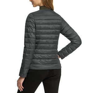 Chaqueta Acolchada Personalizada para Mujer, Manga Larga, Transpirable, Impermeable, Reversible, Precio al por Mayor - Product Image 4