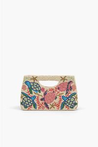 Sac à bandoulière brodé de perles fait main pour femmes avec motifs élégants, sangle stylée et détails décoratifs magnifiques - Product Image 2