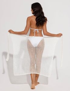 Women's Sarong Crochet Cover Ups Skirt Bathing Suits Wraps - Product Image 4