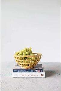 La textura de la frutera de ratán, elegante y fantástica, más demandada, cuenta una historia de artesanía hereditaria. - Product Image 4