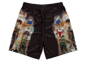Shorts en mesh personnalisés par sublimation, shorts d'entraînement de gym, shorts athlétiques, fabricant professionnel de vêtements de sport - Product Image 3