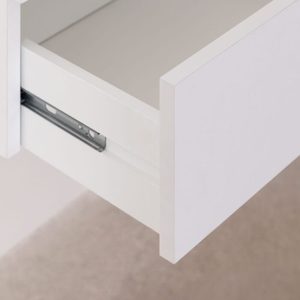 Modern Wall Mounted Nightstand <b>Bedside</b> <b>Table</b> White Floating End <b>Table</b> <b>Minimalist</b> Bedroom Furniture - Product Image 3