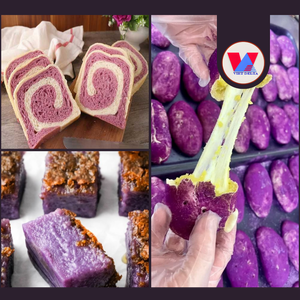 Polvo de Camote Morado Deshidratado de Alta Calidad, Harina de Ñame Violeta Seca de Textura Suave para Repostería, MÁS VENDIDO - Product Image 3