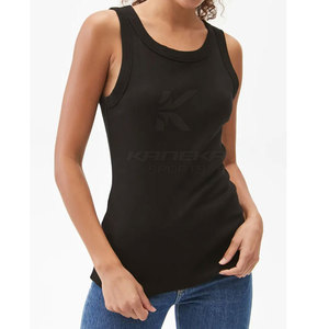 Débardeur Femme Respirant Tissu Doux Sans Manches Tenue Décontractée Confortable Mode Estivale Quotidienne Logo Avant - Product Image 5