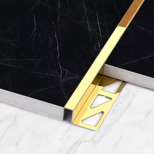 Fabricant de garnitures murales en acier inoxydable en forme de U 12mm avec brosse métallique pour la cuisine, la salle de bain et le salon. - Product Image 4