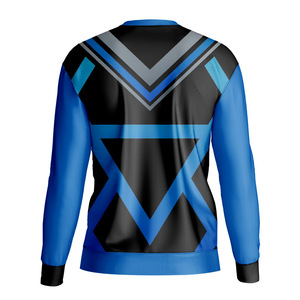 Camiseta Personalizada de Manga Larga para Hombre, Algodón Orgánico y Poliéster, Top de Invierno con Patrón Liso, Cuello Redondo, 300 Gramos de Peso de Tela - Product Image 6