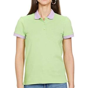 Camisetas Polo Personalizadas con Logotipo Bordado para Mujer, Polos Deportivos de Calidad, Tejido de Punto Económico de Fábrica con Característica Antiarrugas - Product Image 1
