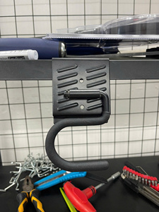 Universal Heavy-duty Steel Slat Wall Storage <b>Hooks</b> Garage Hanging Organizer for Shovel Garden Equipment Multi-Purpose GAPGAR011 - Product Image 2