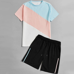 Ensemble T-shirt et short personnalisé 2026 léger et respirant à manches courtes pour homme, ensemble de survêtement unisexe d'été en coton 2 pièces pour femme - Product Image 5