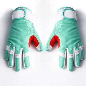 Vente chaude nouvelle combinaison de couleurs Unique manchette courte Softball/ Baseball gants de frappe meilleurs adultes et jeunes tailles gants de Baseball - Product Image 2