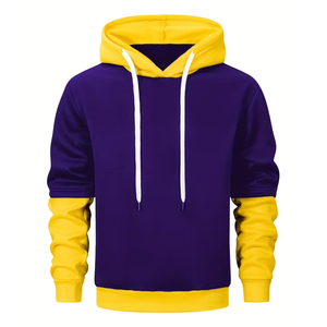 Double Layer Fabric Hoodie Thick Warm 380gsm Winter <b>Pullover</b> <b>Men</b> Premium Drop Shoulder Double Hooded Sweatshirt - Product Image 1