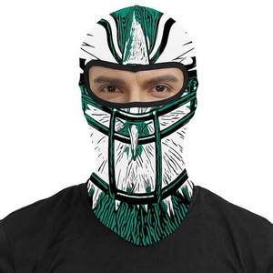 Pasamontañas con Estampado de Águila y Logotipo Personalizado, Máscara de Esquí Transpirable 100% Algodón, Protector Facial para Deportes al Aire Libre en Invierno - Product Image 1