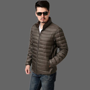 Chaqueta Acolchada Unisex de Primera Calidad con Logotipo Personalizado, Chaqueta de Invierno Informal de Manga Larga con Cuello Alto y Capucha Impermeable para Hombre - Product Image 4