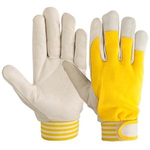 Guantes de Trabajo Resistentes de Cuero Vacuno Granulado para Conductor, Grado AB, Guantes de Seguridad de Cuero Vacuno para Invierno para Hombre - Product Image 5