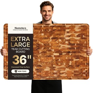 Tabla de Cortar de Madera de Teca al por Mayor - Divertida y Funcional - Product Image 3