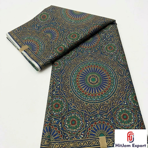 Tissu en coton imprimé africain marocain, Ankara Kitenge personnalisé pour la fabrication de vêtements de mode, personnalisation de logo, ONG, églises - Product Image 4