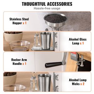 In acciaio inossidabile manuale macchina pressa olio staccabile pulizia senza sforzo per uso domestico espulsore olio per semi di tè di arachidi - Product Image 6