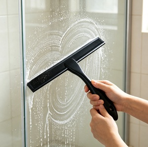 Lames de rechange professionnelles en silicone pour <span class=keywords><strong>grattoir</strong></span> à vitres de voiture, avec poignée en acier inoxydable, durables et écologiques, les plus vendues - Product Image 2
