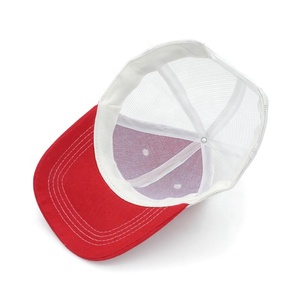Casquettes de camionneur sportives unisexes à 6 panneaux en maille, polyester vierge, pas cher - Product Image 6