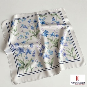 Custom Printed Scarf High Quality Head Scarf White Label OEM ODM Textile Manufacturer Bali Custom Fabric Products Low MOQ - Product Image 3