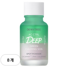 Dewytree 21g 8pz Polvere Calmante Verde Intenso SOS per il Controllo del Sebo, Prodotto Viso per Pelli Grasse - Product Image 1