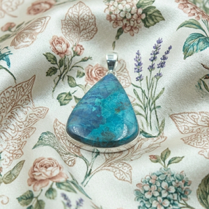 <b>Top</b> Quality Shattuckite 925 Sterling Silver Pendant <b>Rose</b> Gold Yellow Gold Plated Handmade Boho Gemstone Jewelry Christmas Gift - Product Image 6
