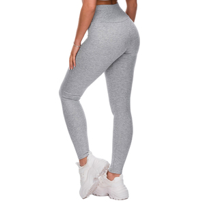 Women's Custom Logo Compression Bluk Fitness Gym Lifting High Waist Workout Yoga Leggings Tights for Women - Product Image 6