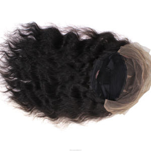 Pelucas frontales completas de encaje HD vietnamitas 13x6, densidad 300, cabello humano virgen 100% atado a mano, peluca frontal transparente de onda profunda, Vietnam - Product Image 4