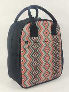 Sac à déjeuner scolaire personnalisé de haute qualité, grande capacité, isotherme, motif géométrique, fermeture éclair, portable, pour le rangement des aliments - Product Image 6