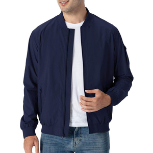 Blousons Bomber Homme Style Décontracté Coupe Droite Col Côtelé Fermeture Éclair – Meilleures Ventes, Logo Personnalisé, Vêtements d'Hiver – En Vente - Product Image 4