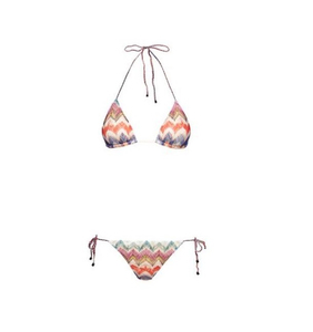 Conjunto de Bikini de 2 Piezas para Mujer, Diseño Personalizado, Elegante, Ecológico, de Spandex/Poliéster, Estampado, Sexy, Traje de Baño - Product Image 6