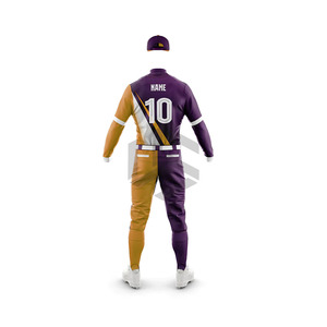 Customizable Breathable <b>Baseball</b> Jersey Latest OEM Striped Uniform for Unisex with Custom Print Logo Plus Size Directly Factory - Product Image 4