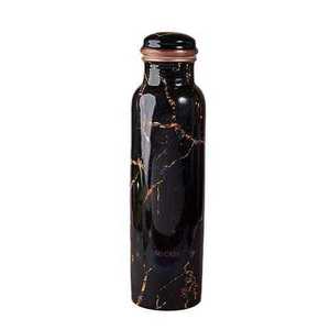 <b>Luxury</b> Quality Copper <b>Bottle</b> Unique Floral Meena Print Sport Style Table Decorative Direct Drinking Insulated <b>Hot</b> Drinkware - Product Image 1