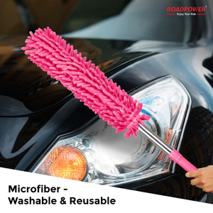 ROADPOWER (RP-DUS-02) Plumeau de voiture extensible - Outil de nettoyage en microfibre de qualité supérieure pour voiture, maison et bureau - Conception légère et flexible - Product Image 4