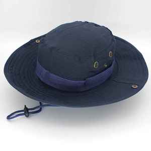 New Style Quick-Drying Waterproof Adjustable 100% Polyester Bucket Hat Men's Outdoor Breathable Sun Protection - Product Image 1