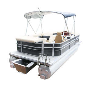 Fabricante de botes pontón de lujo, ligeros, para fiestas, recreativos, deportivos y de pesca, para 10, 12 o 16 personas. - Product Image 2