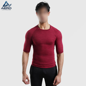 เสื้อยืดแขนสั้นสีแดงเลือดหมู คุณภาพสูงสุด ราคาสมเหตุสมผล ผู้ผลิตที่ดีที่สุด สินค้ามาใหม่ บริการ OEM - Product Image 1