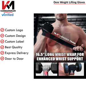 Gants de musculation en gros avec pouce en tissu éponge pour essuyer la sueur, logo personnalisé, gants d'entraînement - Product Image 3