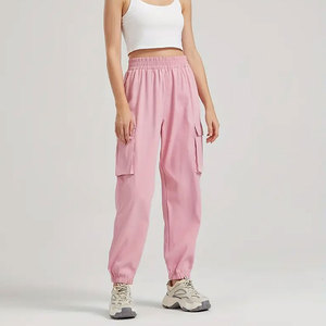 Most popular lightweight durable relaxed fit best new famous fashion Women Cargo Trousers Custom hot selling Women Cargo Trouser - Product Image 2