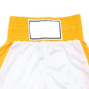 Shorts de boxe personnalisés, unis et vierges, pour l'entraînement et le combat, en vente - Product Image 4