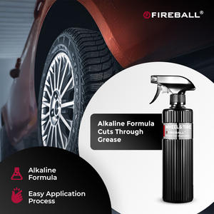 Nettoyant pour pneus Fireball Wheel 500ml - Solution dégraissante pour un nettoyage en profondeur des jantes en alliage/peintes et des pneus en caoutchouc pour les passionnés d'automobile - Product Image 6