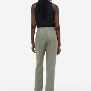 Pantalones Casuales Diarios Personalizados de Felpa Francesa, Holgados, de Pierna Ancha, Estilo Baggy para Mujer - Product Image 5