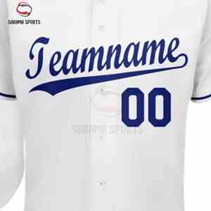 Camiseta de Béisbol Transpirable, Ropa Deportiva que Absorbe la Humedad, Camiseta de Béisbol Personalizada, Impresión por Sublimación, Directo de Fábrica - Product Image 3