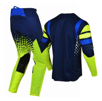 Ensemble de vêtements de motocross, pantalon et maillot, imperméable, respirant, ignifuge, personnalisable, vêtements de course, combinaison de motocross