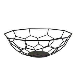 ตะกร้าผลไม้โลหะแบบดั้งเดิมยอดนิยม ตกแต่งบ้านสไตล์ชาติพันธุ์ สำหรับวางบนเคาน์เตอร์ครัว โต๊ะอาหาร จัดเก็บของได้ ปรับแต่งขนาดและรูปทรงได้ - Product Image 1