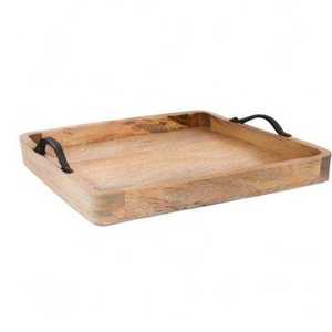 Bandeja de madera maciza ecológica, plato para servir con grabado personalizado, para regalos y uso en la cocina, al mejor precio - Product Image 2